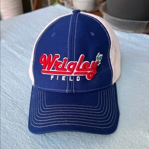 Wrigley Field Blue and White Men's Cap